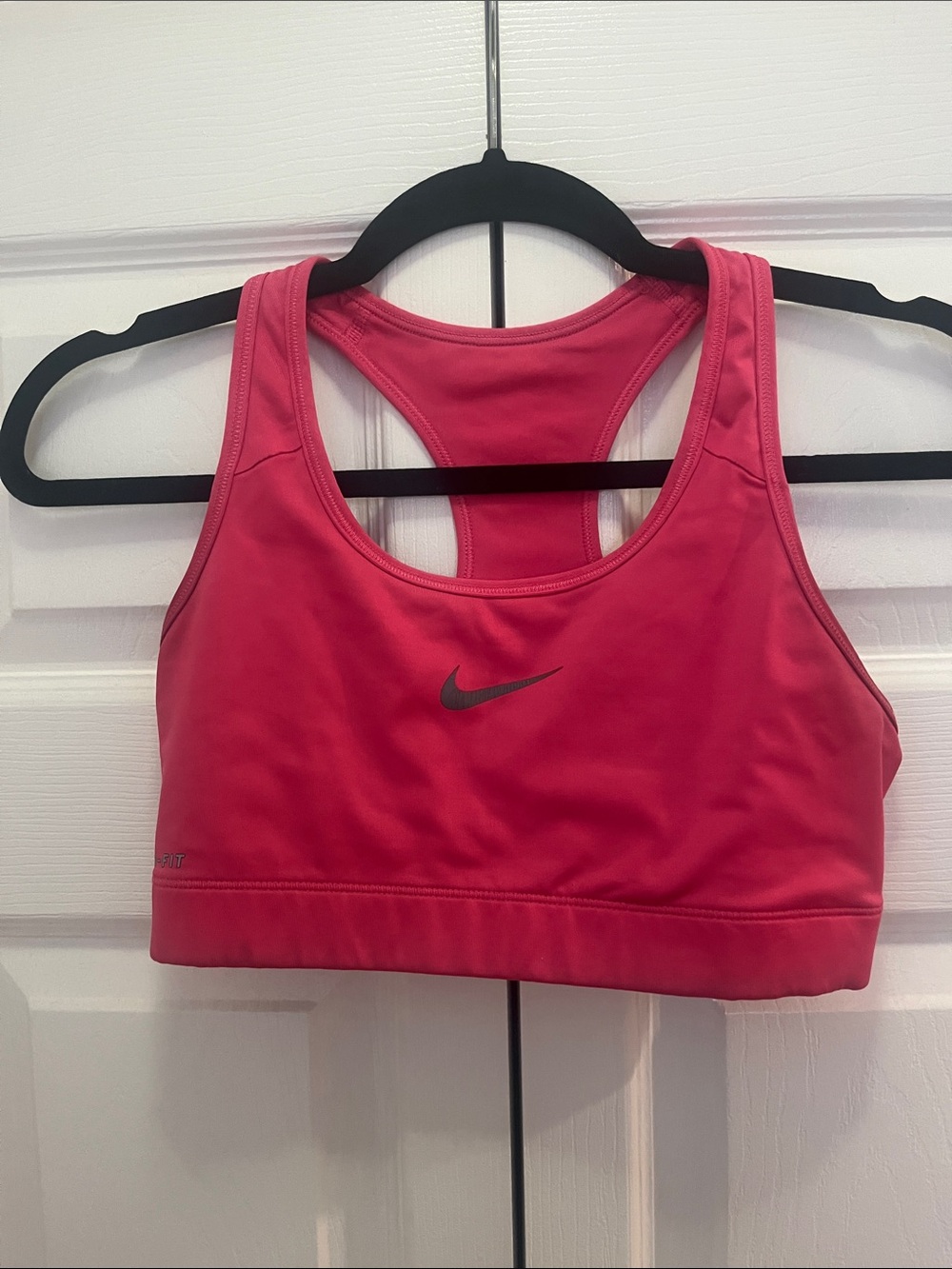 Nike Hot Pink Racerback Dri-FIT Sports Bra